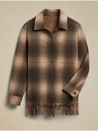 Stella Reversible Shirt Jacket | Banana Republic (US)