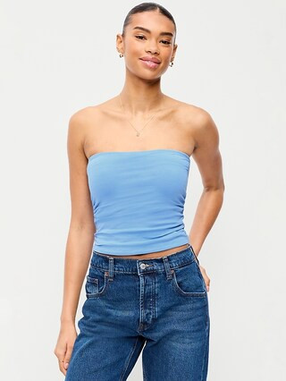 Hug Double-Layer Tube Top | Old Navy (US)