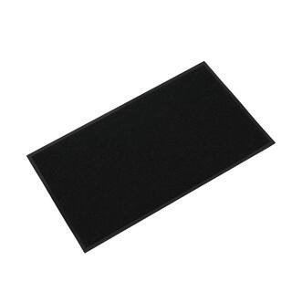 35 x 47 in. Front Door Mat Indoor Outdoor Entrance Waterproof Heavy Duty Doormat in Black | The Home Depot