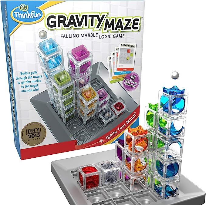 ThinkFun Gravity Maze Marble Run Brain Game and STEM Toy for Boys and Girls Age 8 and Up – Toy ... | Amazon (US)
