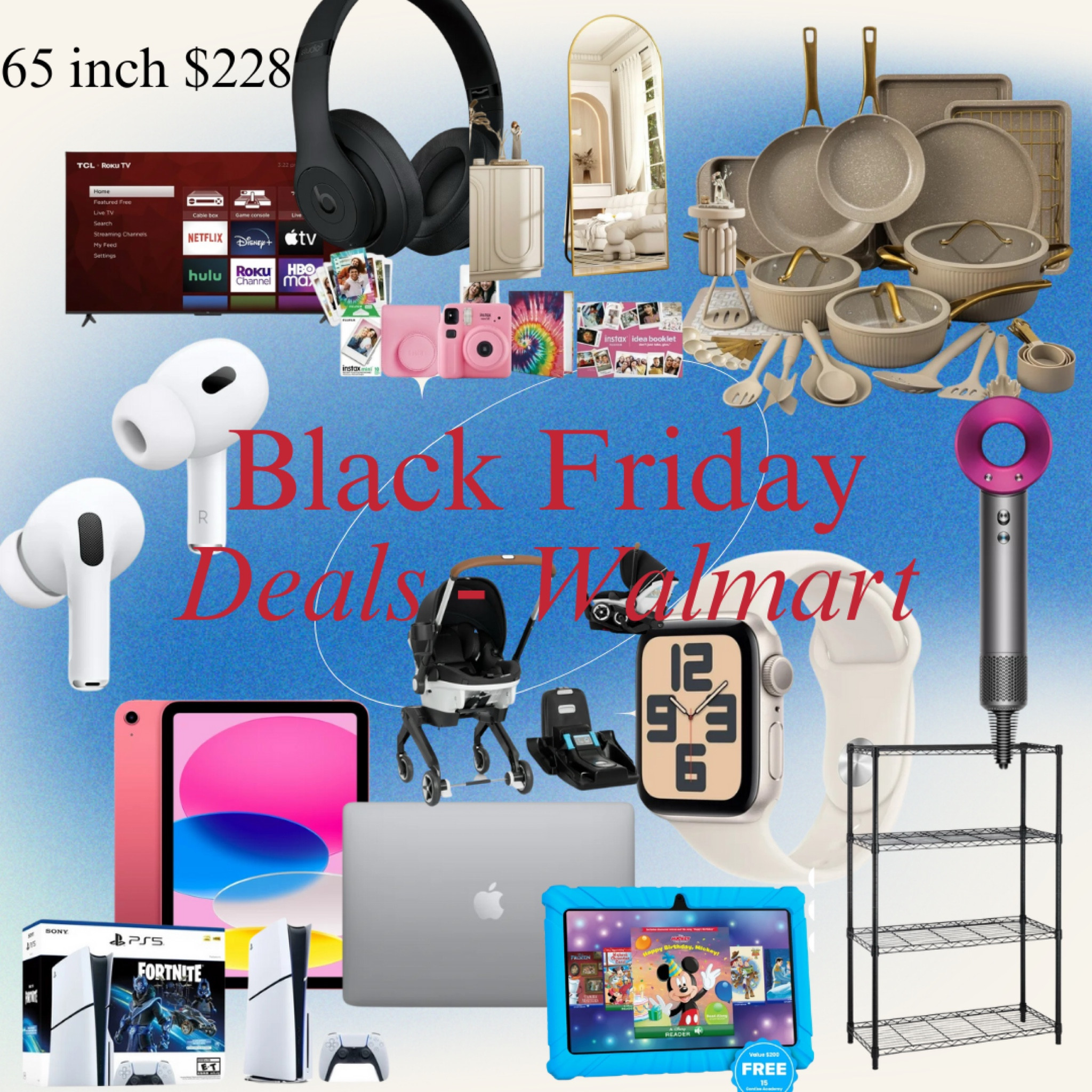 The best Black Friday deals at Walmart!! I will be making these purchases. 📌✨

#LTKCyberWeek #LTKHoliday #LTKGiftGuide