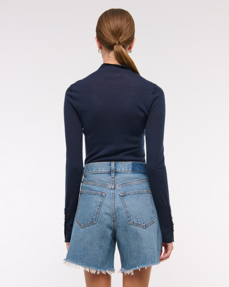 High Rise Loose Short | Abercrombie & Fitch (US)