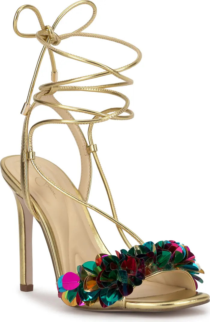 Jessica Simpson Oveny Ankle Wrap Sandal (Women) | Nordstrom | Nordstrom