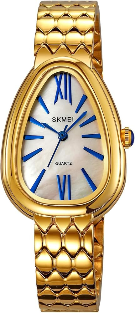 MASTOP Snake Face Watch for Women Snake Shape Face Women Watches Ladies Watches Waterproof Steel ... | Amazon (US)