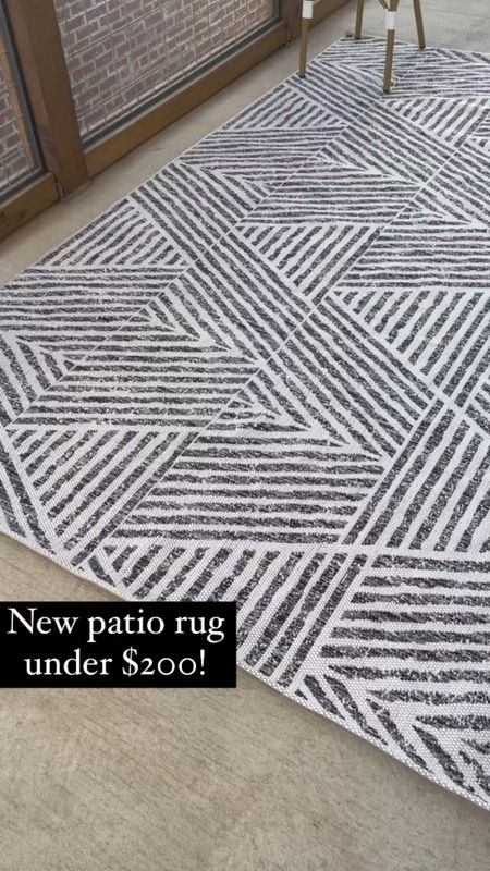 I wanted a rug that was not dark or light but I also didn’t want a metal toned gray! So I got one that was contrasting that gave you that middle of the road town! The quality is beautiful and under $200! 

Patio rug, outdoor rug, neutral rug, black and white rug, modern rug, look for less, all modern, modern rug, geometric rug, white rug, black rug, poolside, pool furniture, patio furniture, front porch, back porch

#LTKstyletip #LTKFind #LTKhome
