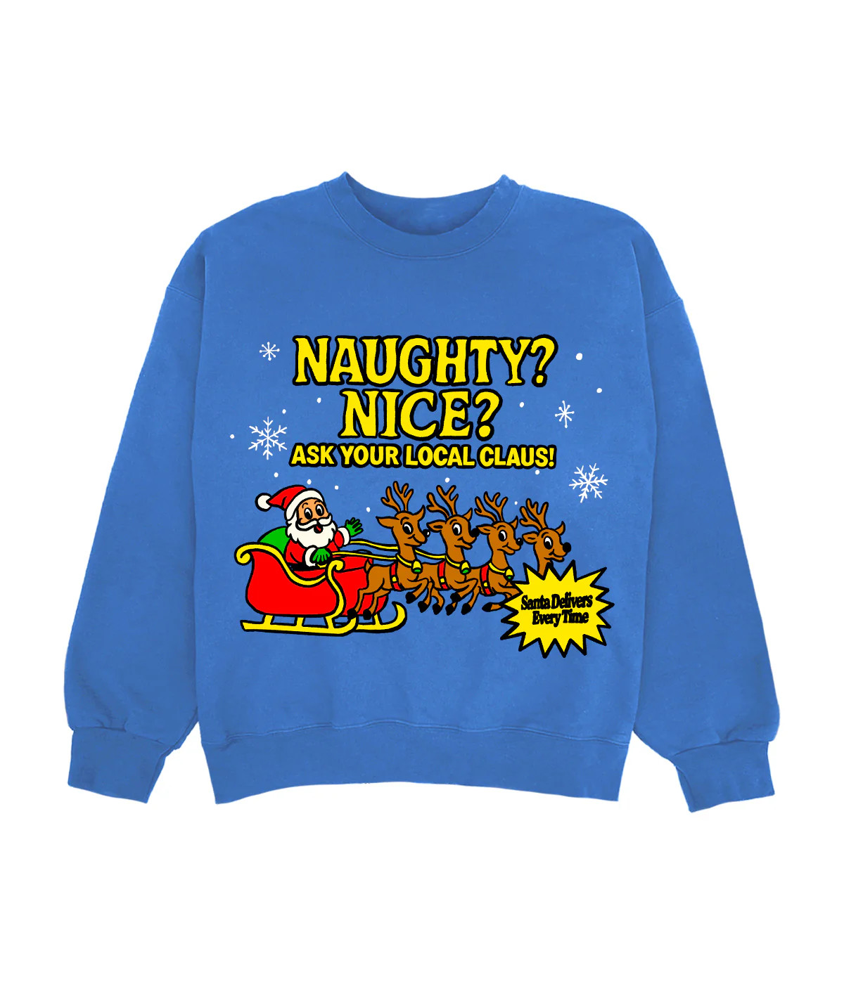 Naughty Nice? Crewneck | Shop Kristin Jones