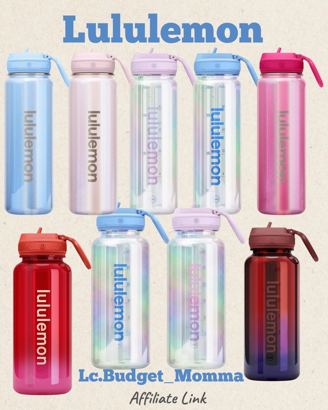 #lulu #lululemon #waterbottles #new #giftsforher #giftideas 

#LTKfitnessgoals #LTKHoliday #LTKGiftGuide