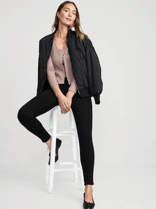 Mid-Rise Rockstar Super-Skinny Jeans for Women | Old Navy (US)