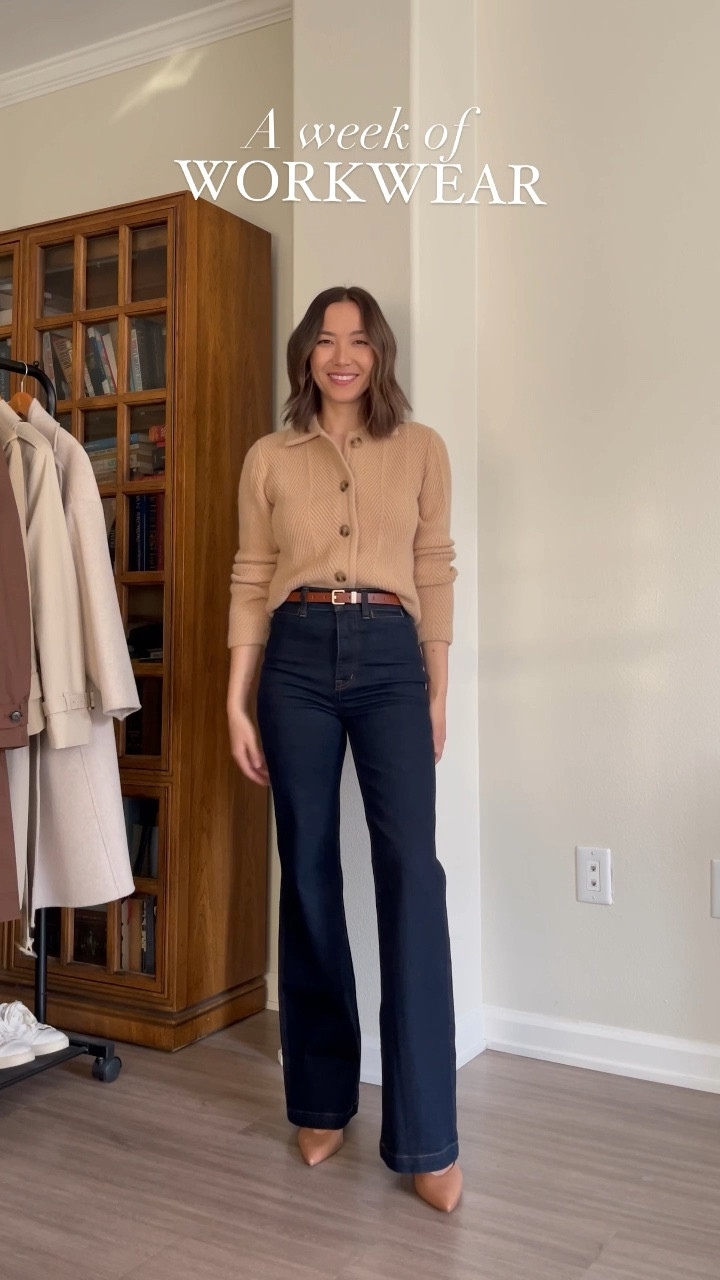 A week of workwear - fall office outfit ideas! I’d also recommend camel boots in replace of heels 

#LTKworkwear #LTKstyletip