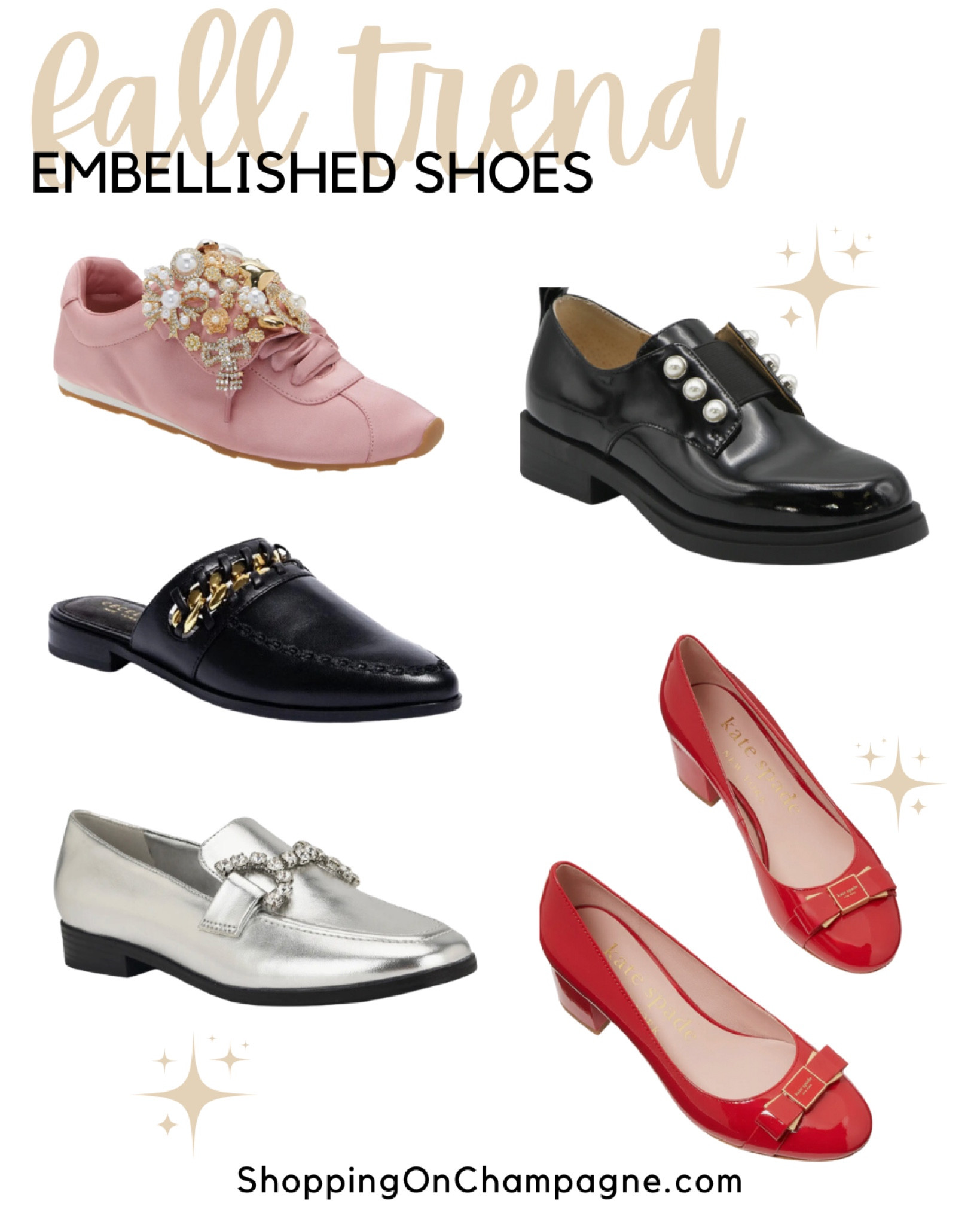 FALL SHOE TREND: Embellished shoes! Glitter, pearls, bows and more add a bit of flair to your shoes. 


#LTKShoeCrush #LTKSeasonal #LTKStyleTip