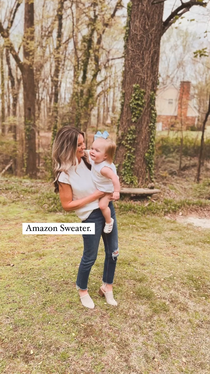 Amazon sweater perfect for spring! Wearing a size small fits TTS! 
Amazon fashion, Amazon finds, Amazon spring 

#LTKSeasonal #LTKfindsunder50 #LTKstyletip