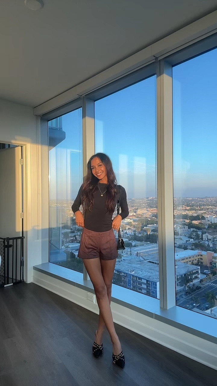 I’m wearing this Abercrombie open-back long sleeve top with their brown suede micro shorts — such a cute combo for cold weather when you style it with tights and boots. It’s the last day of Abercrombie’s Cyber sales, so it’s the perfect time to grab these staples. 
Use my code: SUITEAF for an additional 15% off 🖤
And the famous pointed-toe heels from Amazon (the ones everyone loves) are also on sale for Cyber Monday! ✨#LTKCyberWeek #abercrombiepartner

#LTKFindsUnder50 #LTKSaleAlert