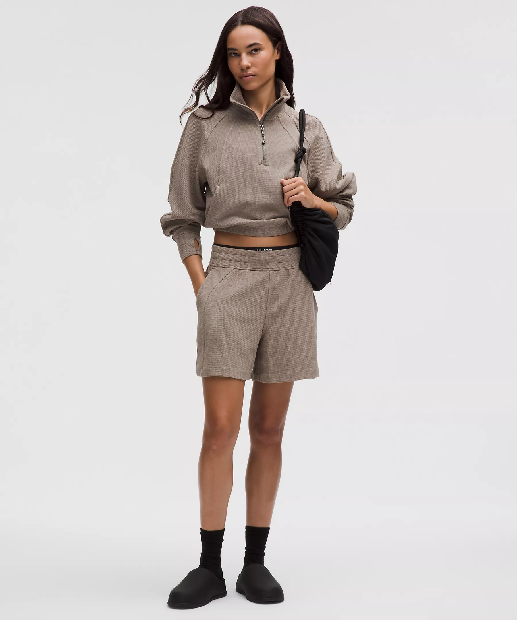 Scuba Cropped Funnel-Neck Half Zip | lululemon (CA)