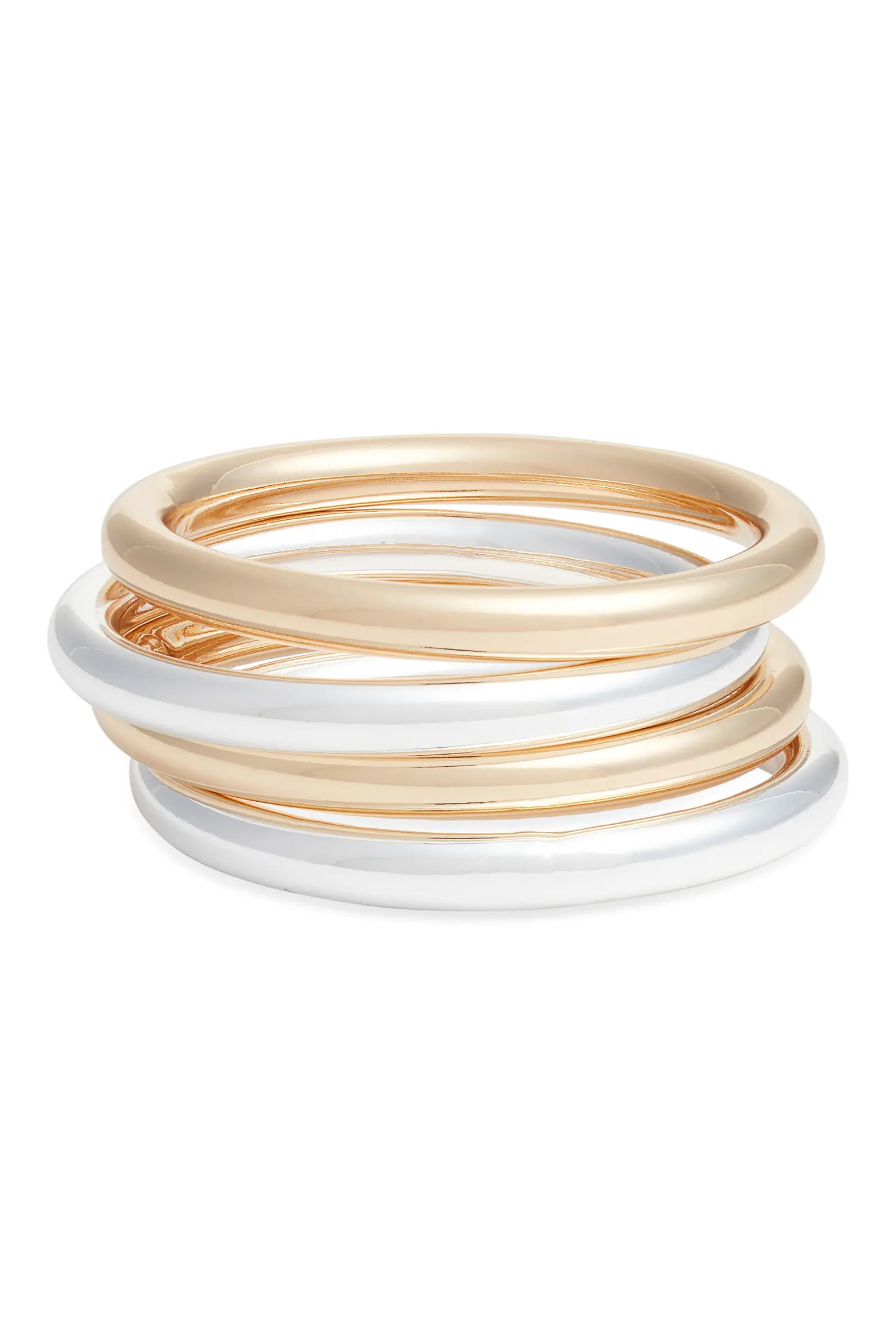 Set of 4 Polished Bangle Bracelets (Women) | Nordstrom | Nordstrom