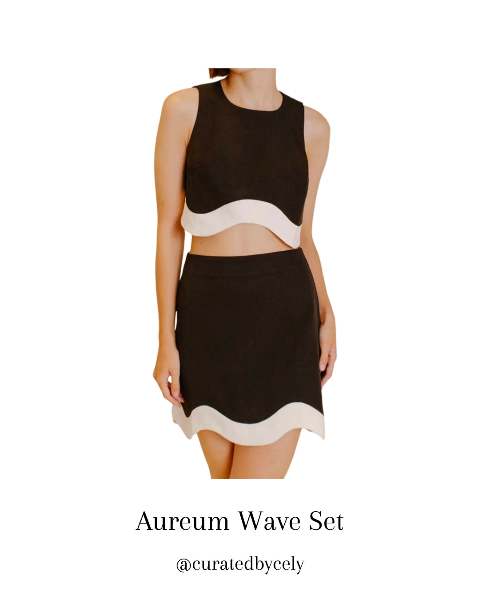 Aureum Wave Skirt Top Set

#LTKSeasonal #LTKsalealert #LTKfindsunder100