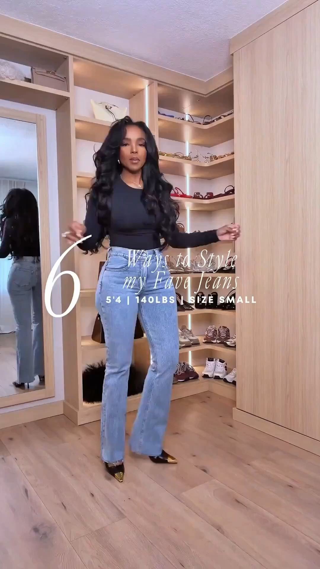 Scroll to shop these favorite jeans featured in this video with 6 different ways to style them. A great pair of denim is one of the most versatile staples in any wardrobe because it can be dressed up or down and worn across multiple seasons, making it a smart piece where the cost per wear keeps dropping over time. @abercrombie 

Perfect for everyday outfits, casual dinners, work looks, weekend plans, or elevated denim styling.

5'4" | 138 lbs | 34D bust | 27" waist | 40" hips

Follow me on Instagram and YouTube @kirasfashionfinds