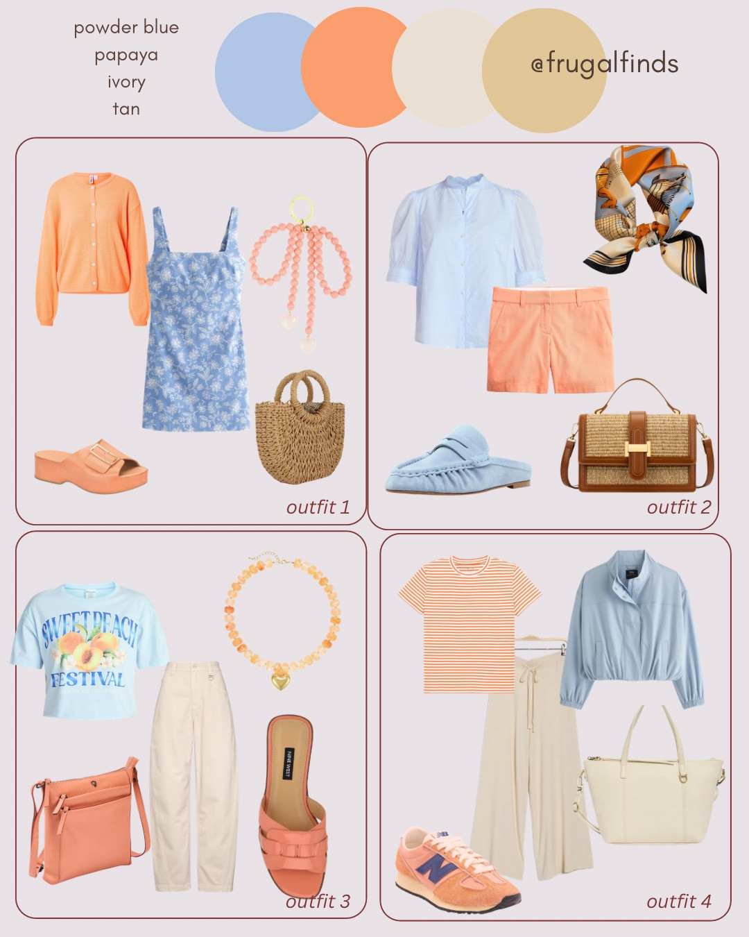 Color Combo Alert: Powder Blue and Papaya! Unexpected but fresh and springy. As usual, most items are deeply discounted for you!

#LTKootd #LTKSaleAlert #LTKSeasonal