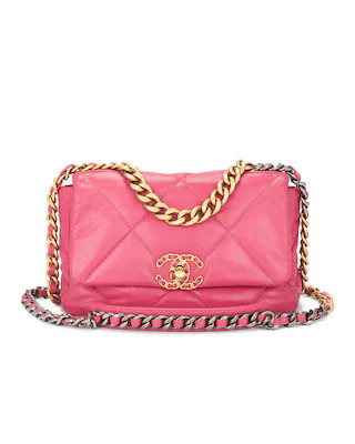 Chanel Lambskin 19 Flap Bag | FWRD 
