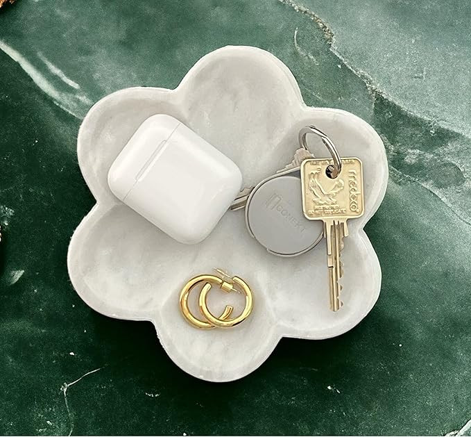 Tumbler Home Marble Ring Dish Holder, Handmade Catch All Bowl, Use as Jewelry Dish, Key Bowl or D... | Amazon (US)