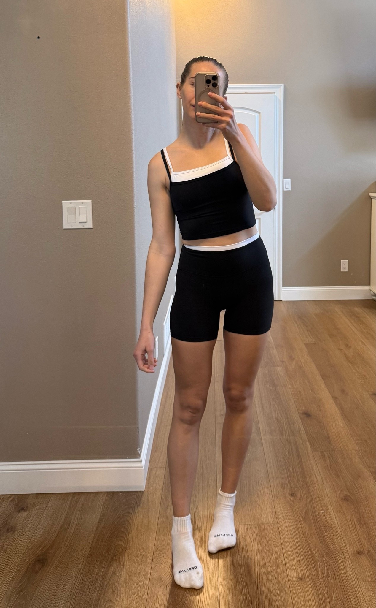 This active set is comfortable & like the biker shorts length. Wearing size S in both top & bottoms. Comes in 3 colors.

#LTKfitnessgoals #LTKActive #LTKTall