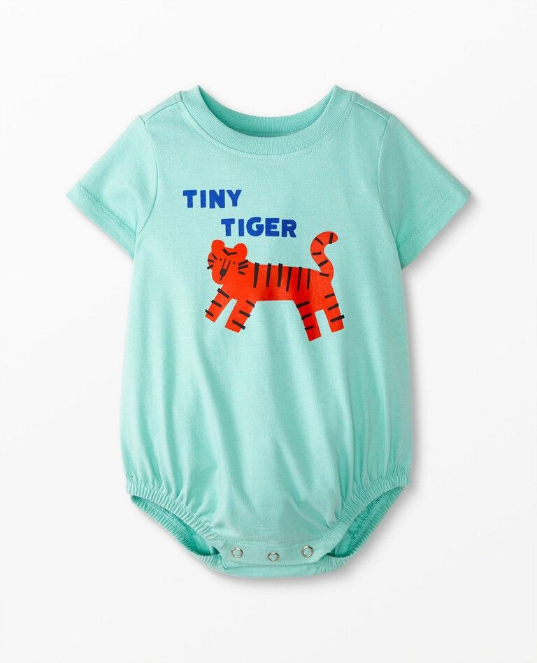 Baby Graphic Bubble Romper | Hanna Andersson