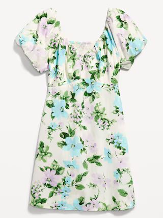 V-Neck Mini Swing Dress | Old Navy (US)