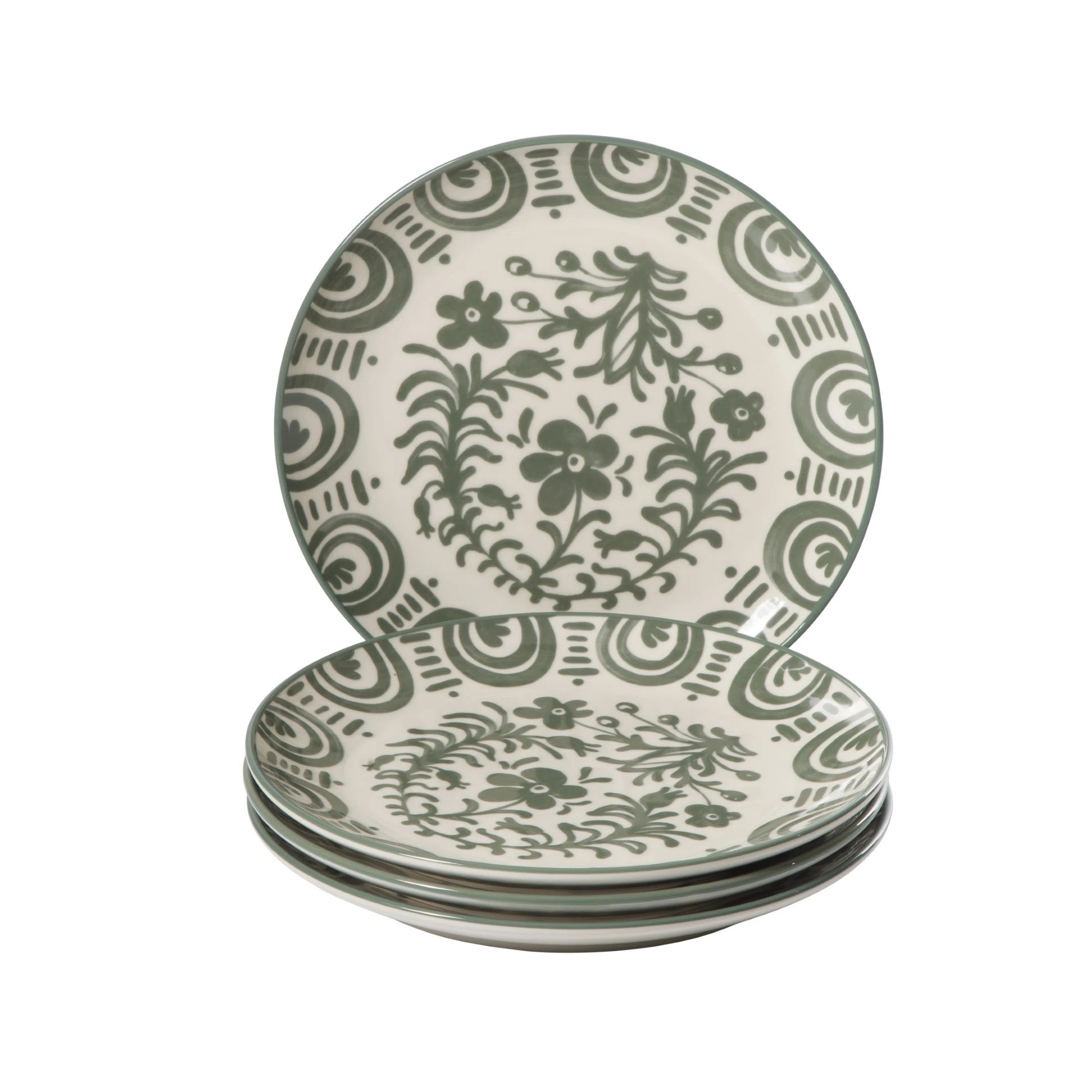 Bloomhouse – 2-Time Oprah’s Favorite Things – Valencia Flor 4 Piece Dessert & Salad Plate S... | Wayfair North America