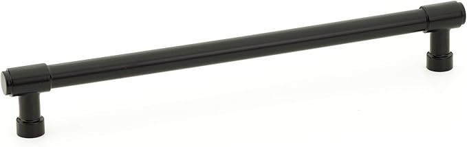 Emtek Jasper Pull, 8" Center-to-Center, Flat Black | Amazon (US)