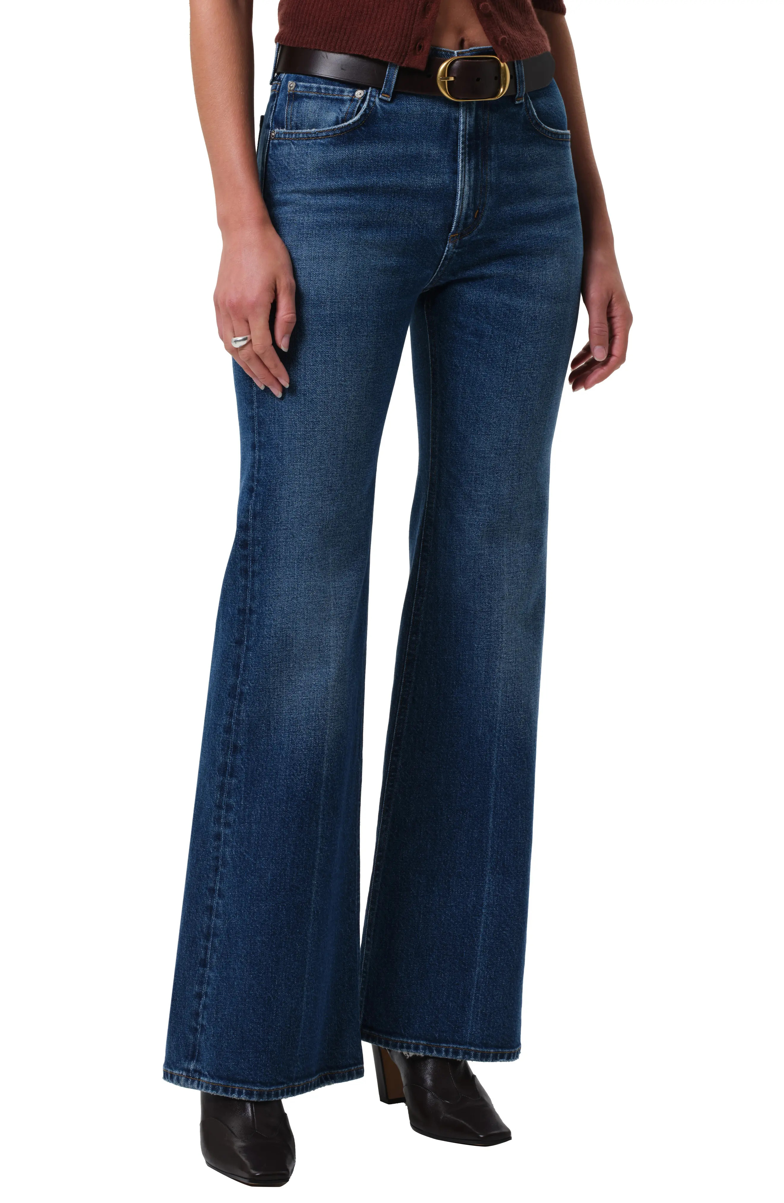 Citizens of Humanity Kimberley High Waist Wide Leg Jeans (Women) | Nordstrom | Nordstrom