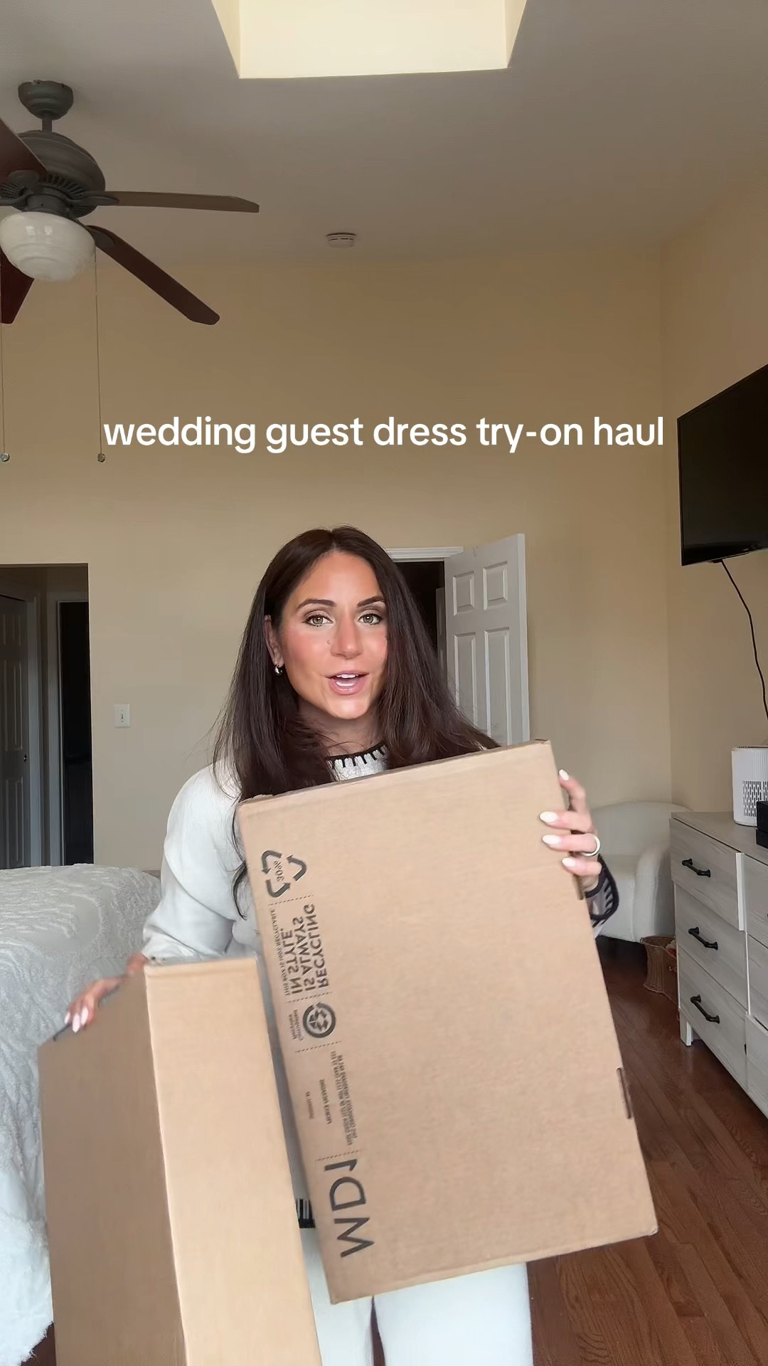 Wedding guest dress try-on haul 