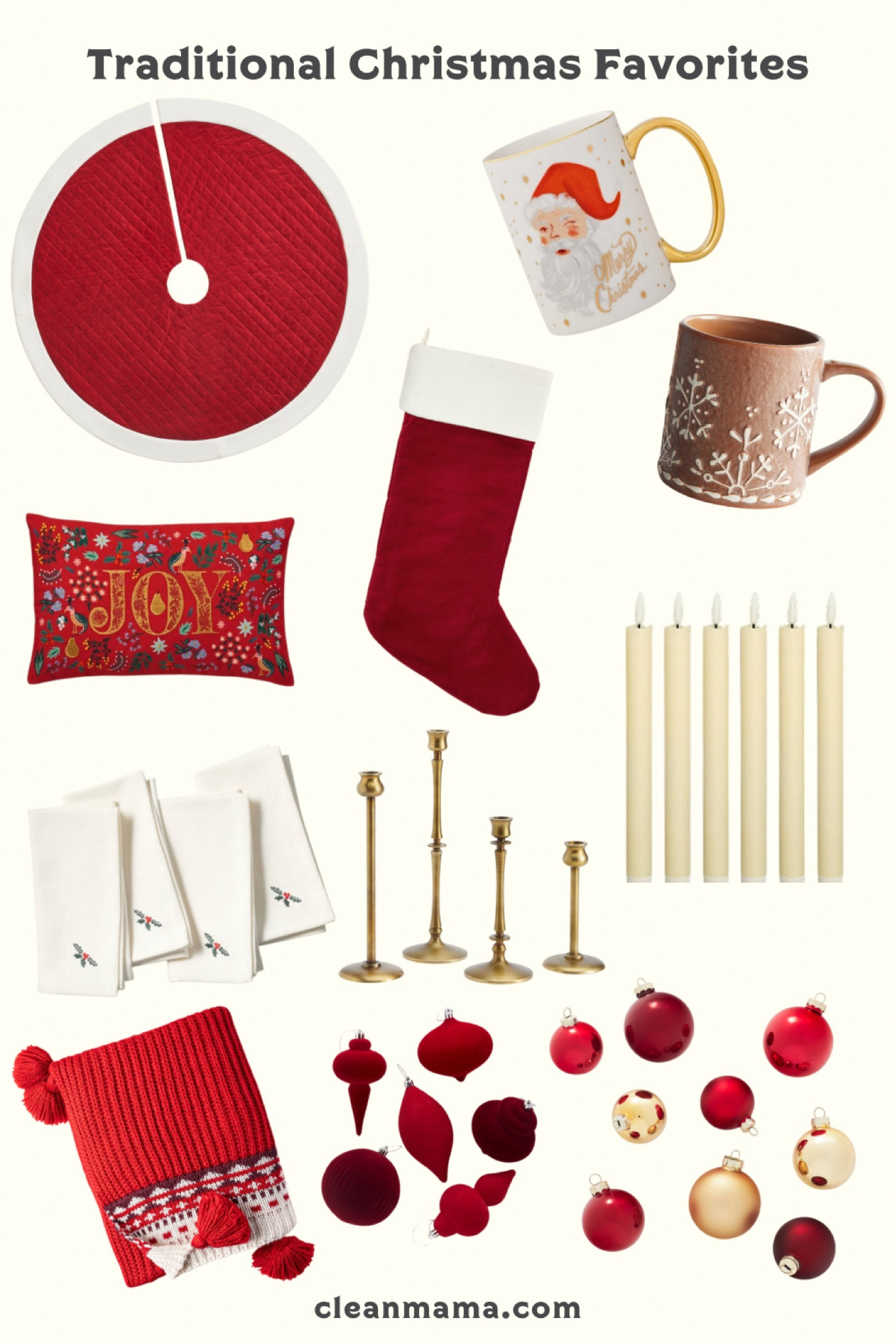 Clean Mama’s Traditional Christmas Favorites