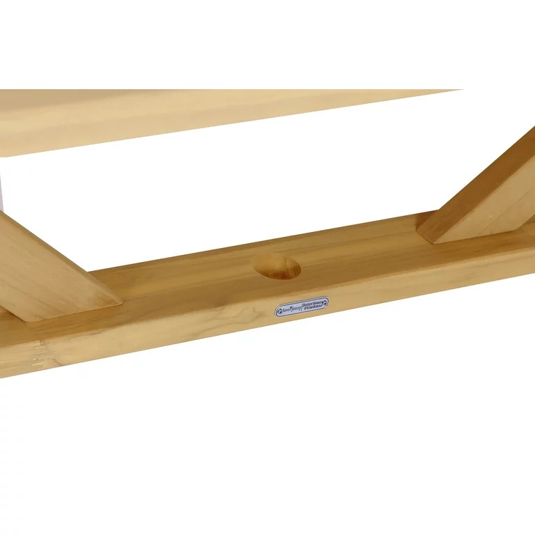 Better Homes & Gardens Ashbrook, Outdoor, Teak Dining Table by Dave & Jenny Marrs | Walmart (US)