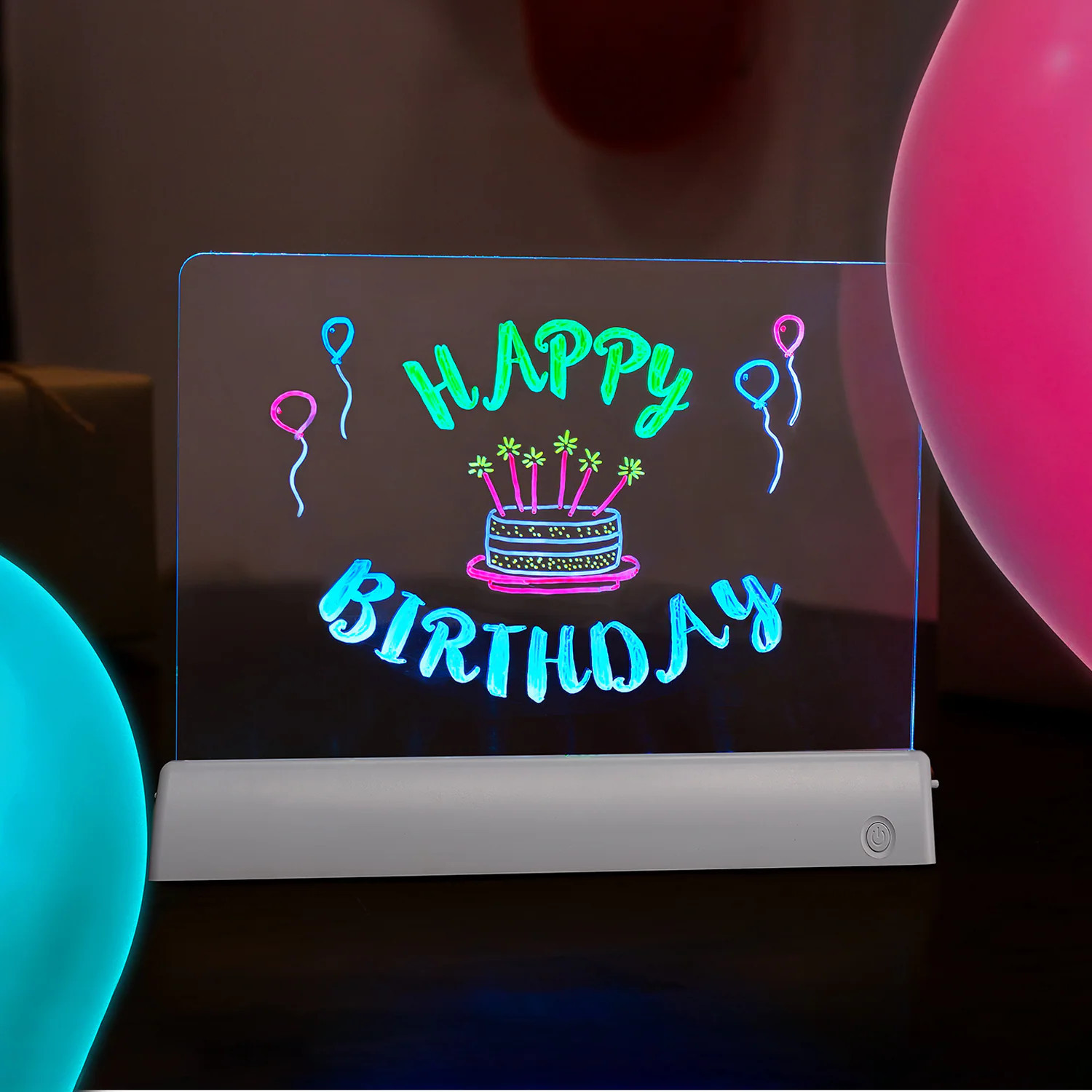 Style Selections 9.52-in LED Large Glow Board color changing Effect lights LED Light | 1054458 | Lowe's