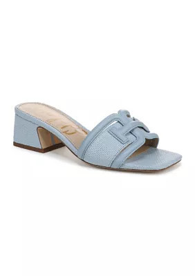 Sam Edelman Women's Waylon Sandals, Blue, 8.5M | Belk