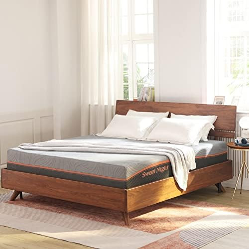 Amazon.com: Sweetnight Queen Size Mattress, 12 inch Memory Foam Mattress with Three Firmness Leve... | Amazon (US)