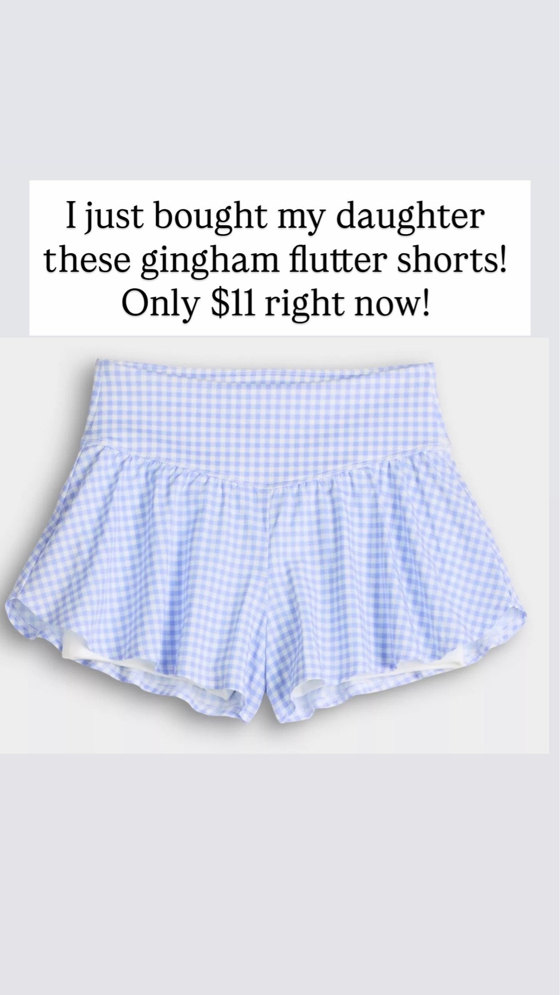 Best flutter shorts and they’re only $11

#LTKKids