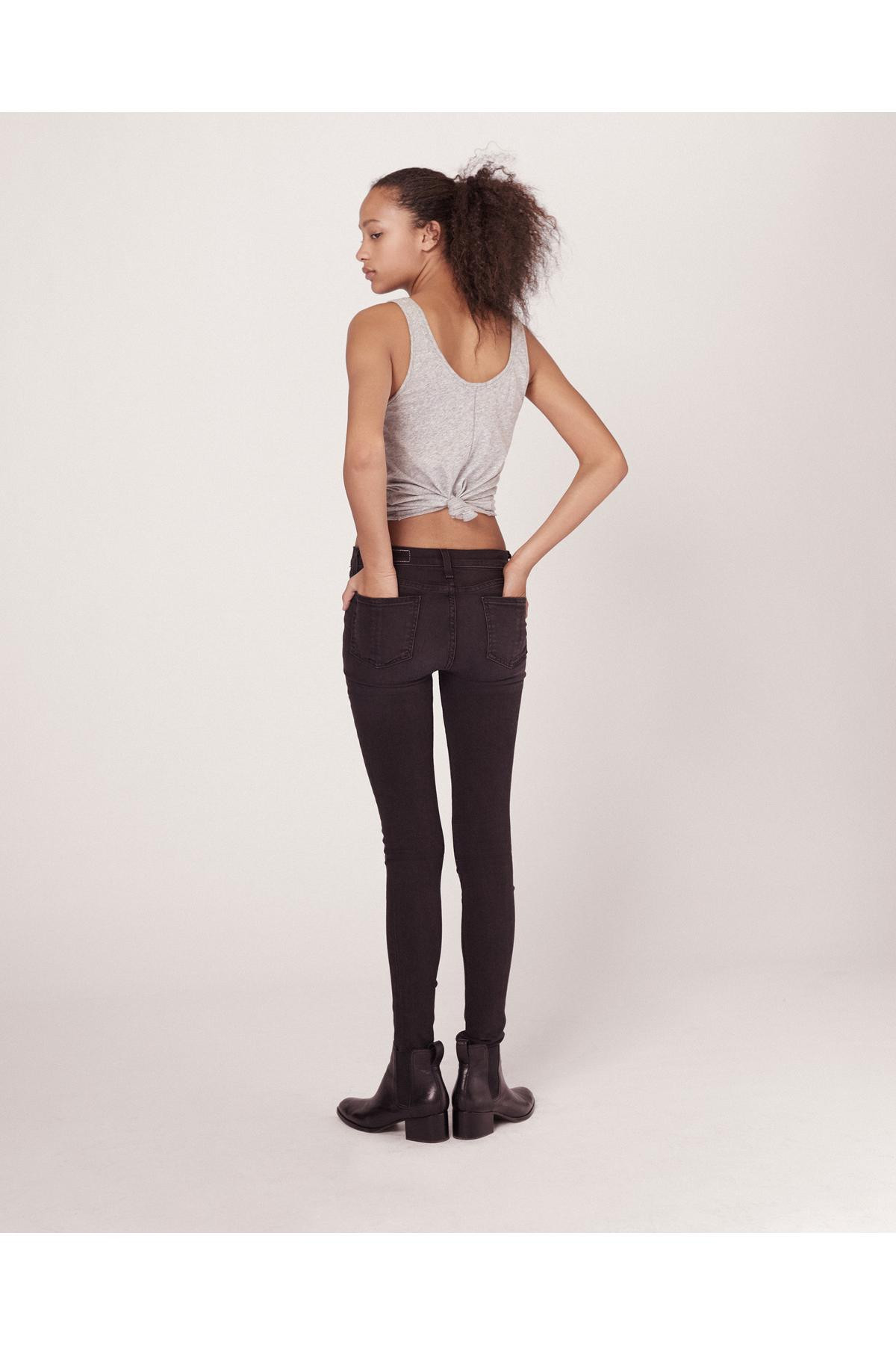 10 INCH SKINNY – WASHED BLACK | rag + bone