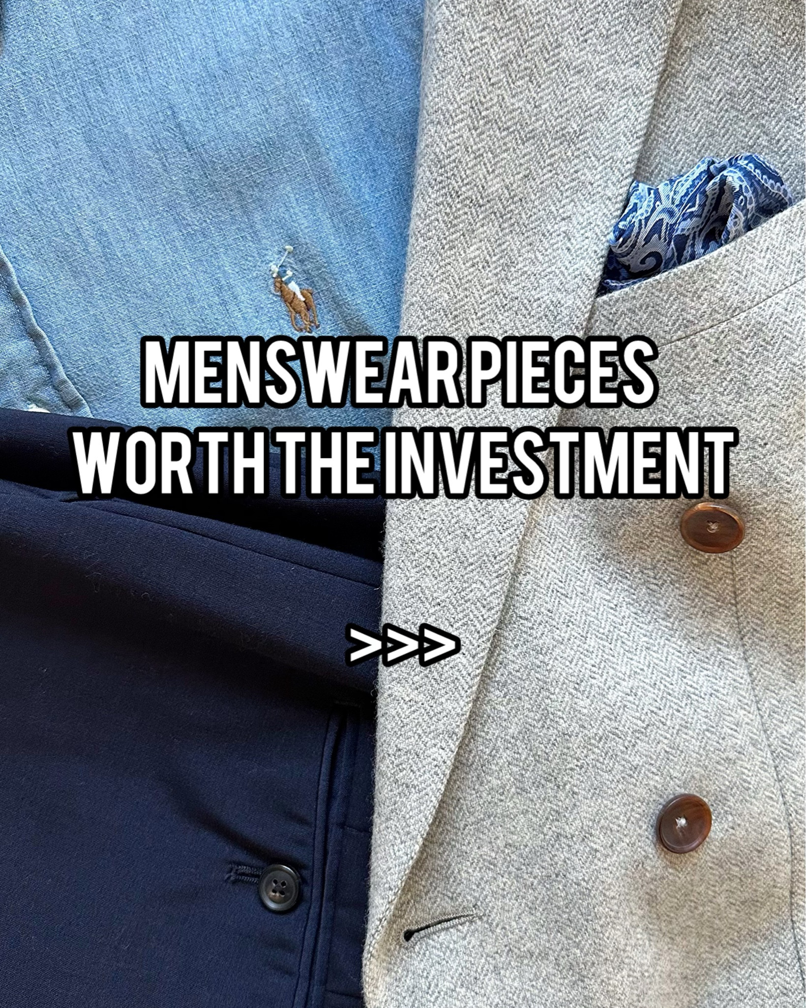 Looking to buy some key pieces for your new wardrobe? Not sure where you should be investing your money to look your best? Look no further. Here are the 5 menswear items I believe every man should be investing good money in 👔 #mensfashion #mensoutfitinspiration #menswear 

#LTKmens #LTKuk #LTKstyletip