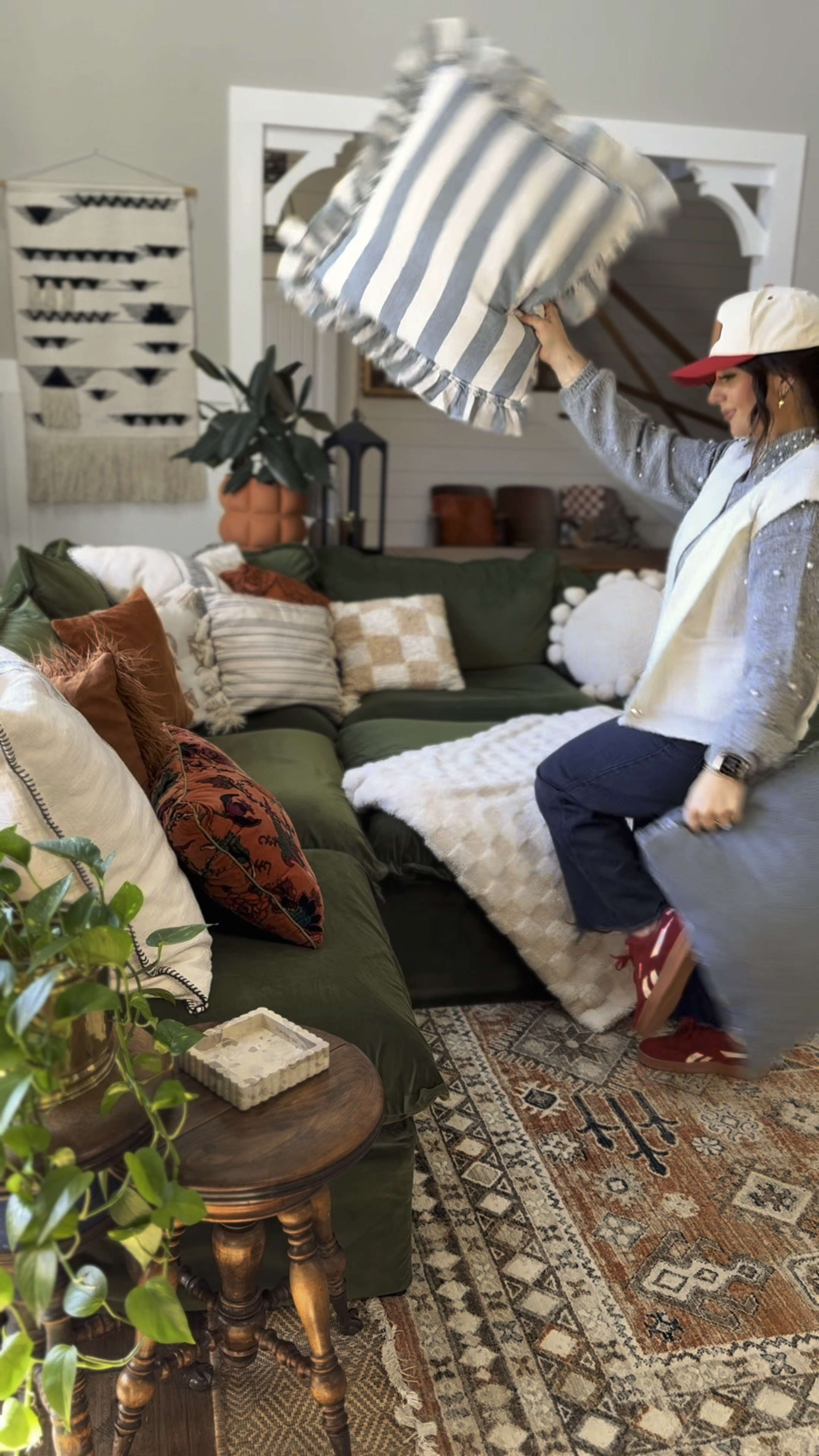 Some vintage items with the new! And I love the balance. Also added blues and some deep yellow to the living room and I do love it. 

#LTKHome #LTKStyleTip #LTKWatchNow