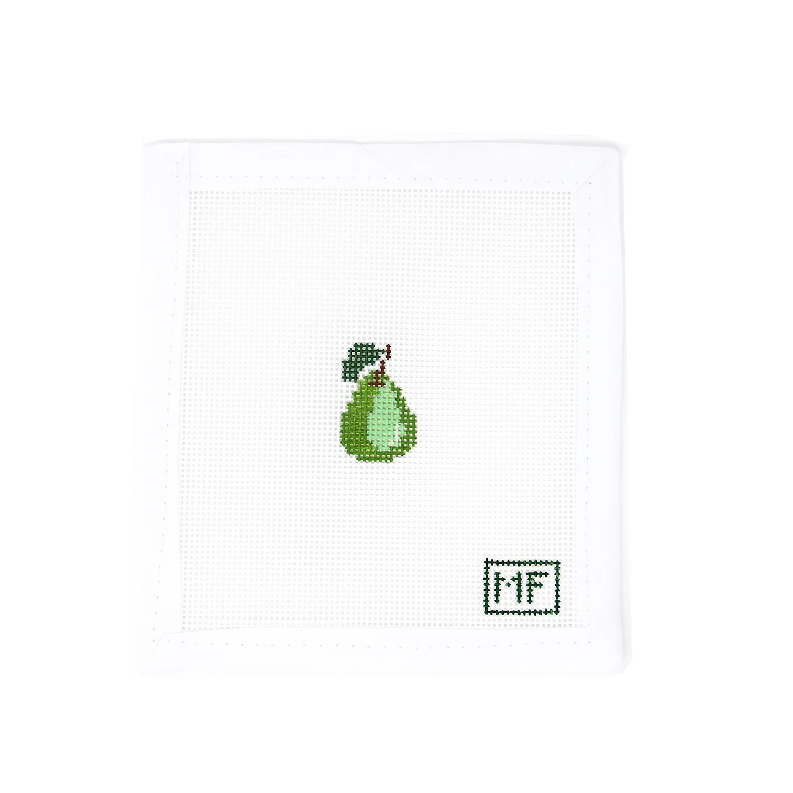 Pear Mini | Greystone Needlepoint