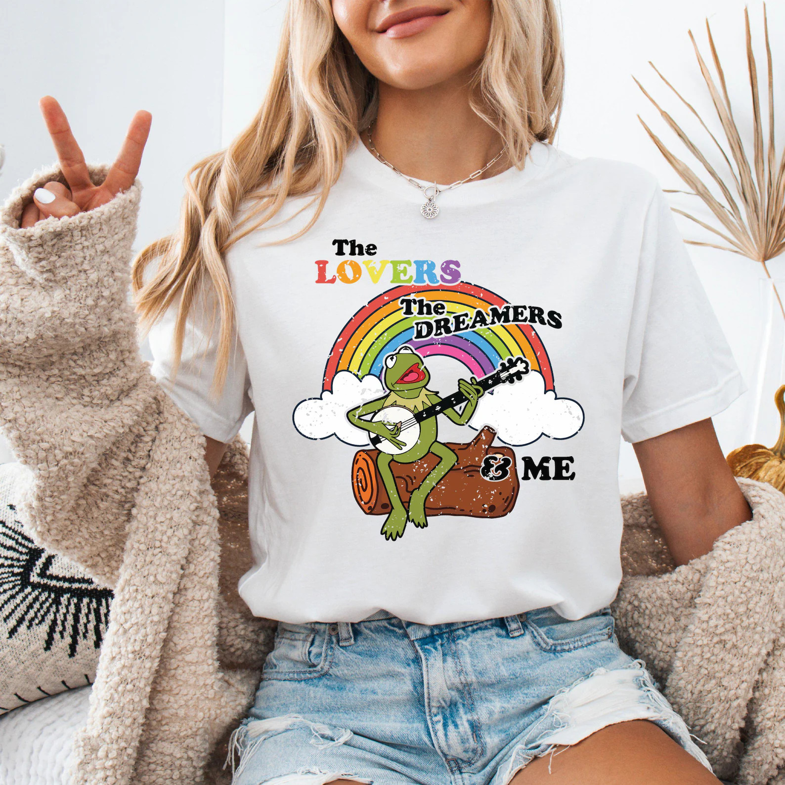 Disney The Frog Shirt, Rainbow Connection The Lovers The Dreamers And Me T-shirt, The Frog Spread... | Etsy (Global)
