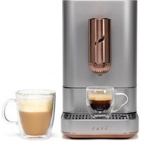Cafe CAFÉ™ AFFETTO Automatic Espresso Machine in Steel Silver size 12.48 H x 7.09 W x 16.10 D | C7CEBAS2RS3 | Cafe Appliances (US)