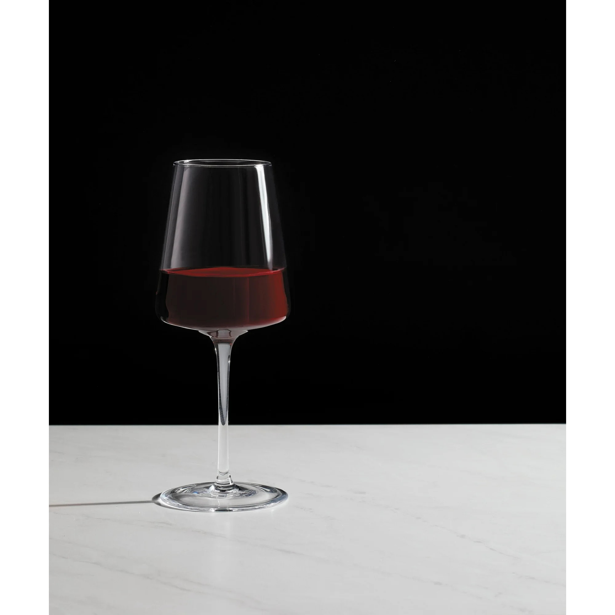 Better Homes & Gardens Clear Flared Red Wine Glass with Stem 17 ounce, 4 Pack | Walmart (US)