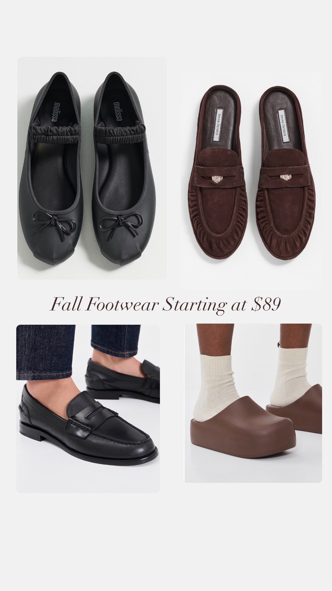 Fall flats starting at $89 — daily edit cover from Found by Em