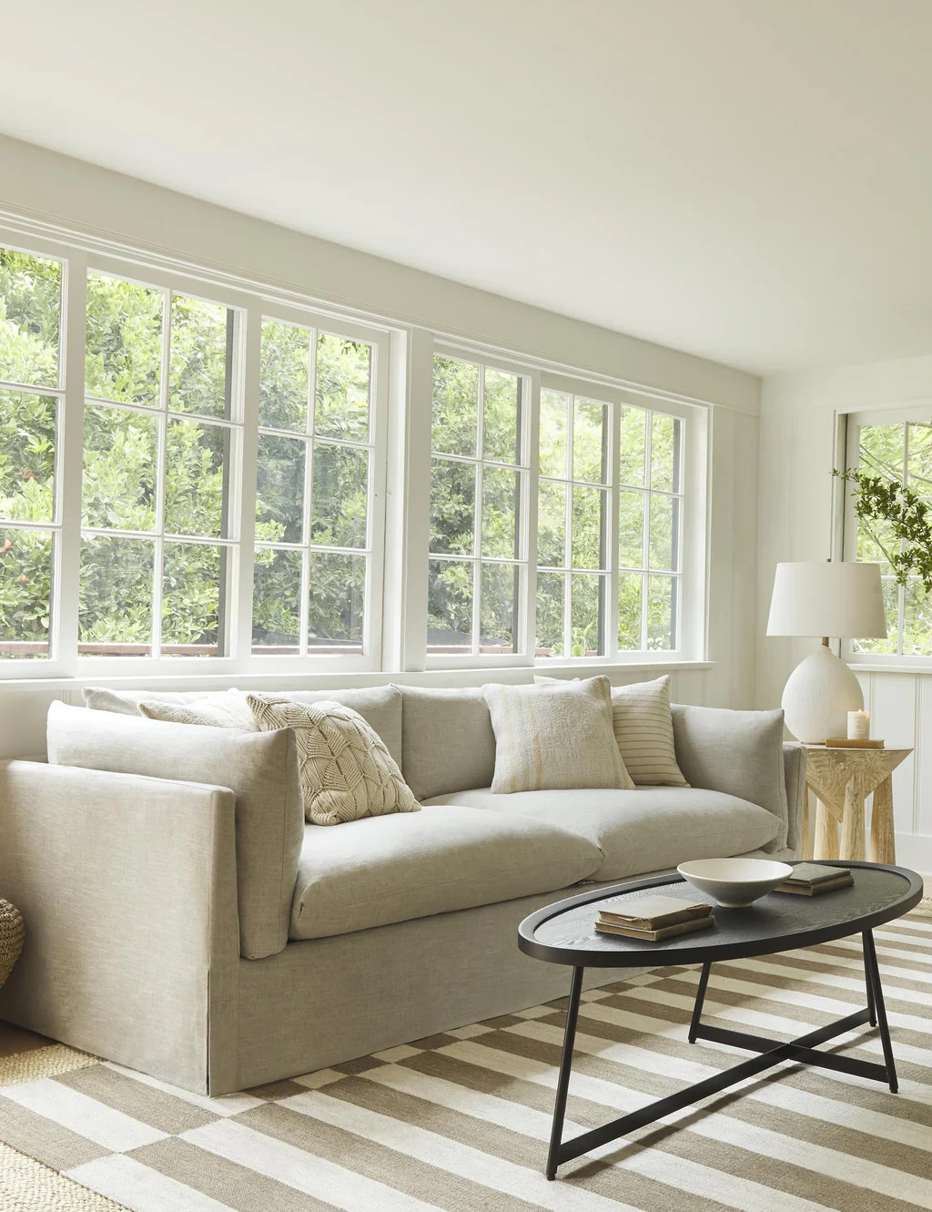 Arlen Slipcover Sofa | Lulu and Georgia 