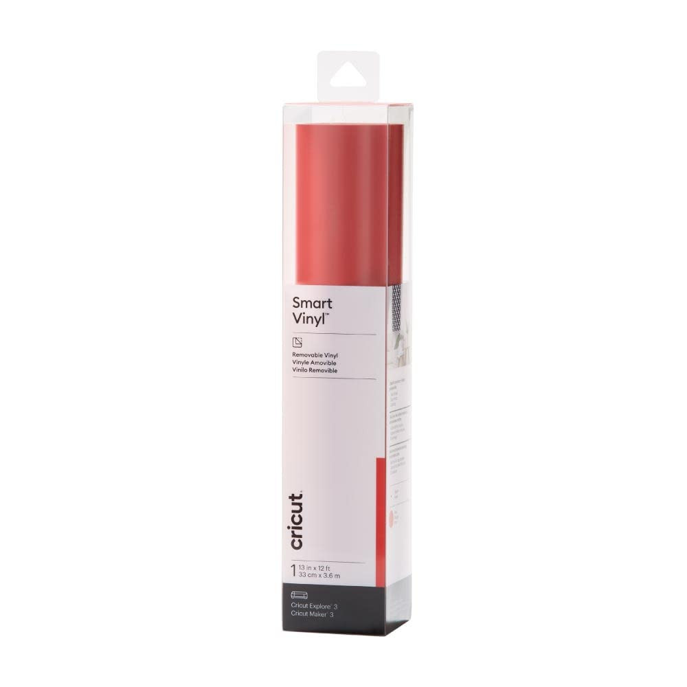 Cricut Smart Removable Vinyl, Red (13in x 12ft) | Amazon (US)