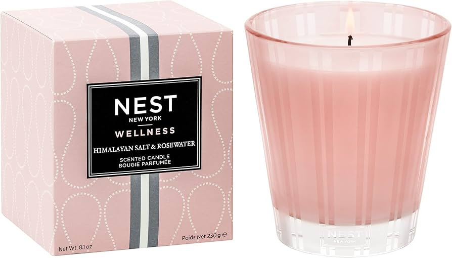 NEST Fragrances Himalayan Salt & Rosewater Scented Classic Candle | Amazon (US)