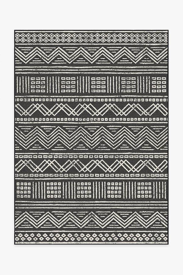 Outdoor Loma Black Rug | Ruggable