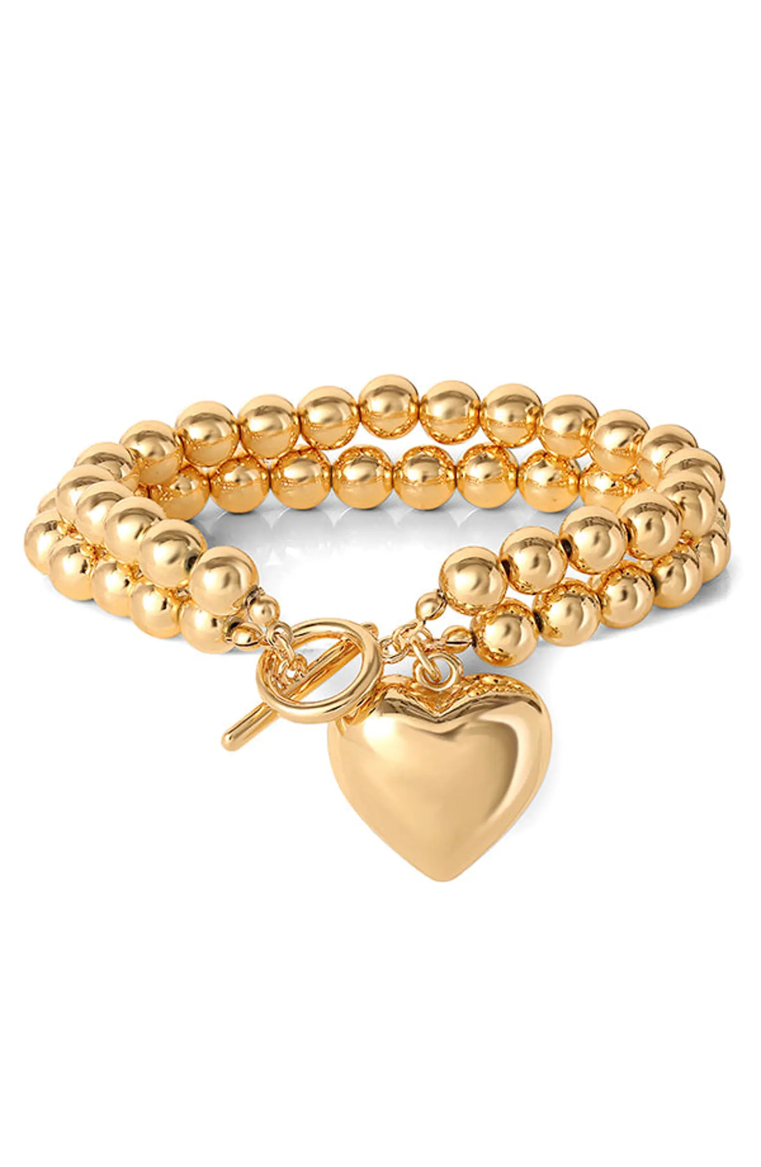 Bead Heart Bracelet | Nordstrom
