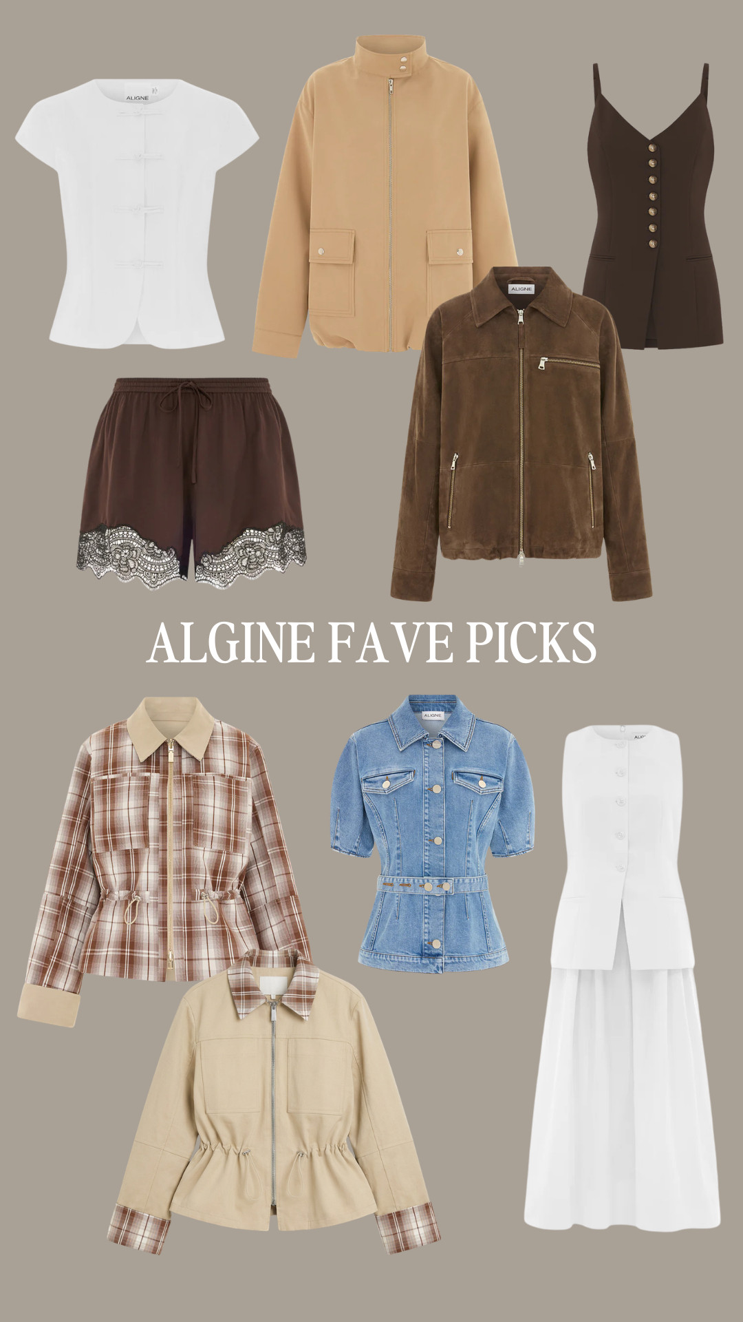 My Top Aligne New In Picks!
Spring Dressing, Tailoring, Suede Jacket, Reversible Coat, Lace Shorts, White Tee, Summer Dress, Denim Top 

 #LTKuk #LTKspring #LTKeurope
